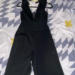 Black Herve Leger  jumpsuit size small